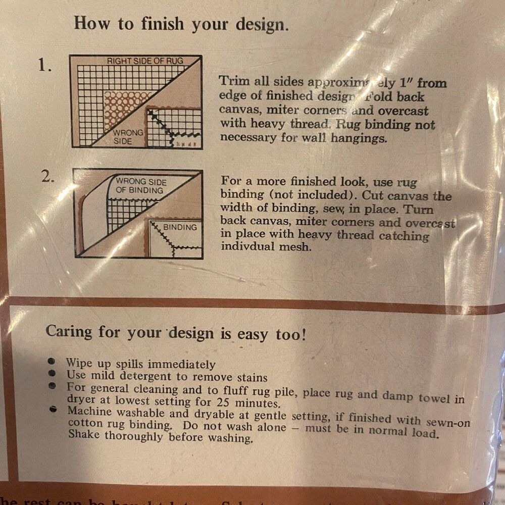 Caron Latch Hook Design Your Own Rug - Picture 8 of 10
